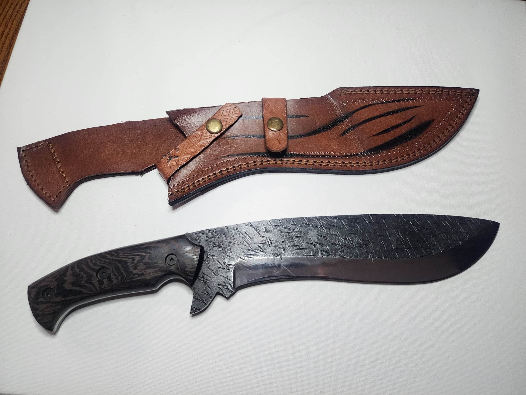 Old Ram Handmade Fixed Blade Utility Bowie Knife